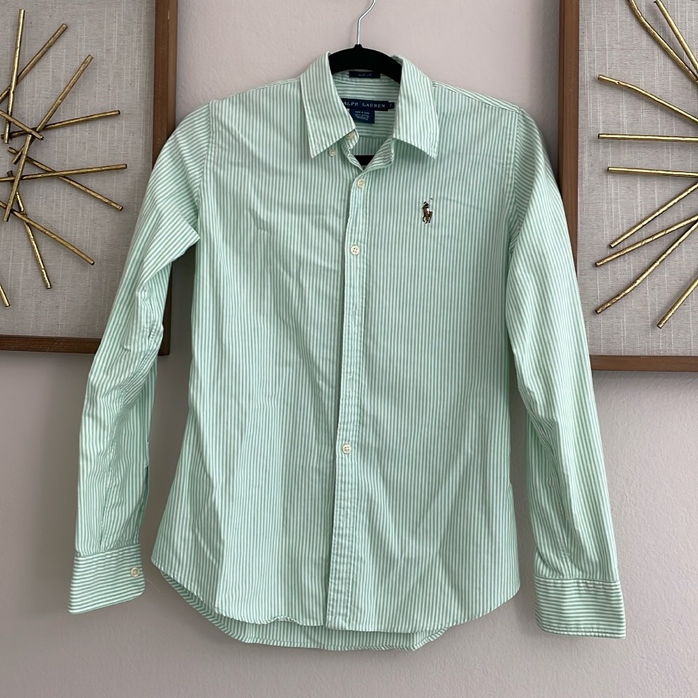 Ralph Lauren Oxford Shirt. Size: 2